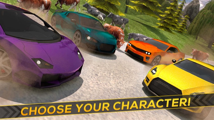 Cows & Cars | Extreme Funny Car Driving Game For Free