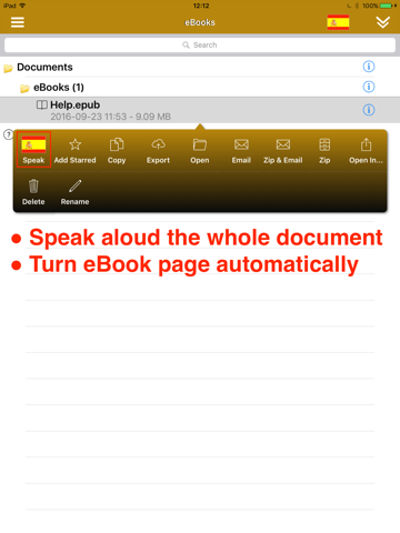 SpeakSpanish 2 FREE (12 Spanish Text-to-Speech) screenshot 4