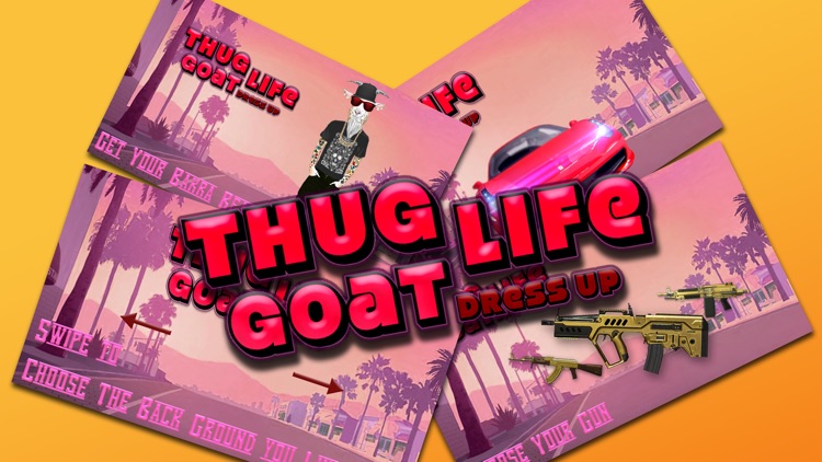 Thug Life Goat Dress up screenshot-3