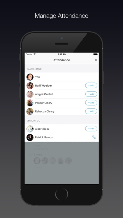 ShowUp - Schedule, Chat, and Share Moments screenshot-3