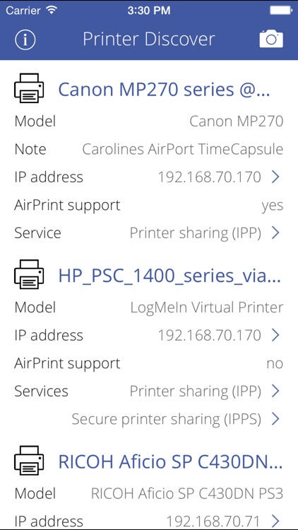 Printer Discover screenshot-0