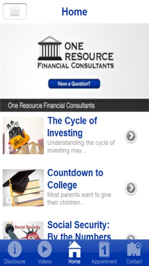 One Resource Financial Consultants(圖2)-速報App