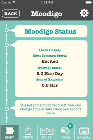 Moodigo screenshot 4