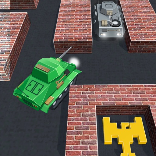 Cube Armored Battle: Tank Destroyer 3D Full icon