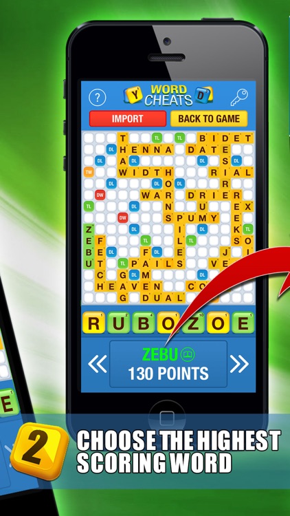 Word Cheats cheat for Words With Friends
