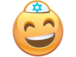 A collection of Jewish-themed emoji and stickers for your entertainment and use in social media