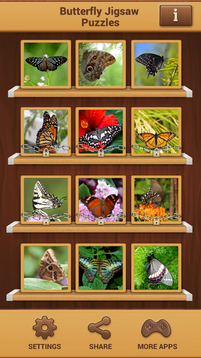 How to cancel & delete Butterfly Jigsaw Puzzles - Cool Puzzle Games from iphone & ipad 1