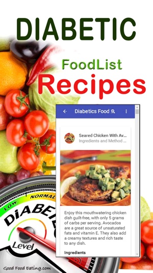 Diabetic Diet Food List Recipes(圖2)-速報App