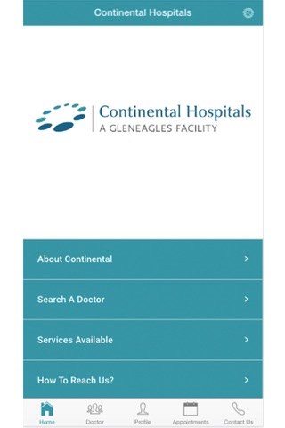 Continental Hospitals screenshot 2