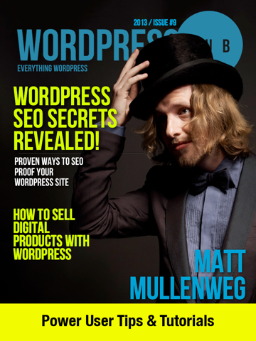 Скриншот из WordPress Hub Magazine