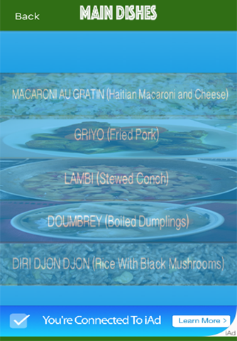 Recipes (Haitian Food) screenshot 3