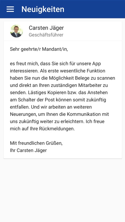 DBB DATA Steuerberatung App