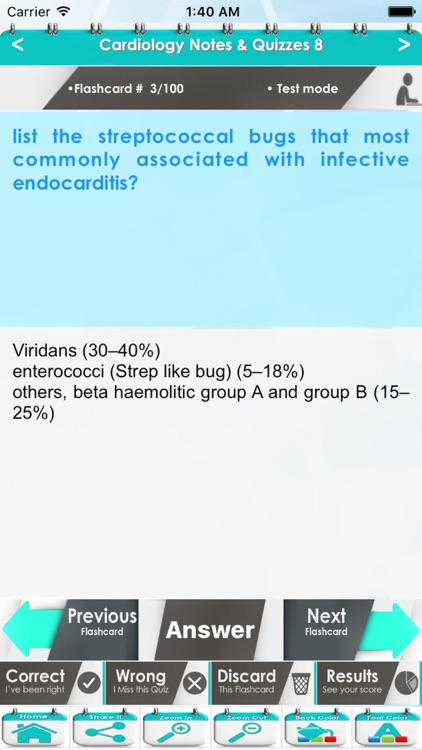 Cardiology Exam Review-6300 Flashcards Study Notes, Terms, Concepts & Quizzes screenshot-4