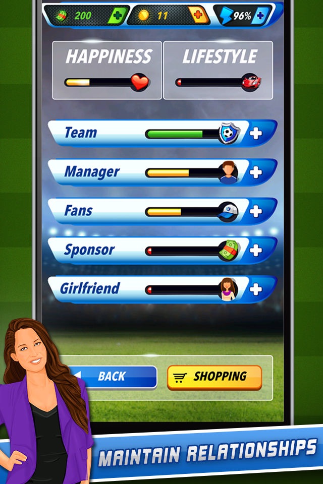 Soccer Super Star - RPG screenshot 4
