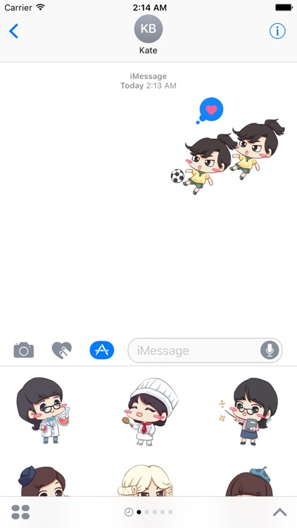 Pretty Girl Stickers Pack for iMessage