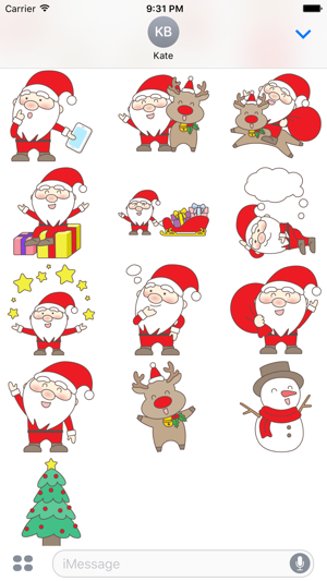 Jolly Ol Santa Stickers(圖3)-速報App