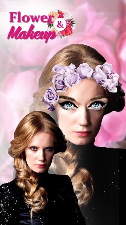 Flower Crown Style Pic Editor: Makeup & Hair Salon screenshot-4