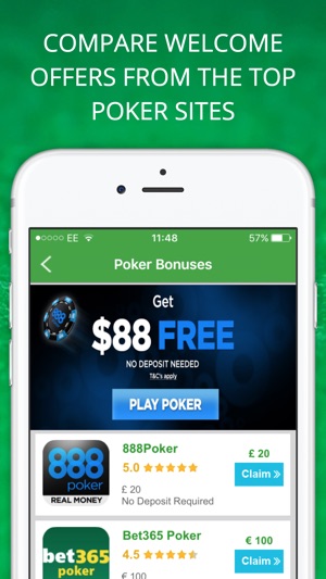 Poker Offers: FREE No Deposit Bonuses for 888poker(圖2)-速報App