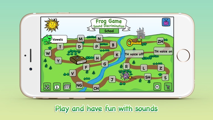 Frog Game - SCHOOL - sounds for reading screenshot-0