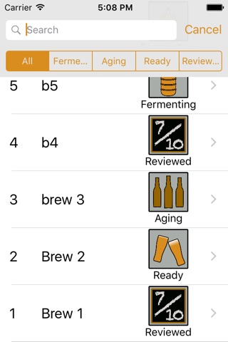 Brew Tracker screenshot 2