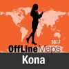 Kona Offline Map and Travel Trip Guide
