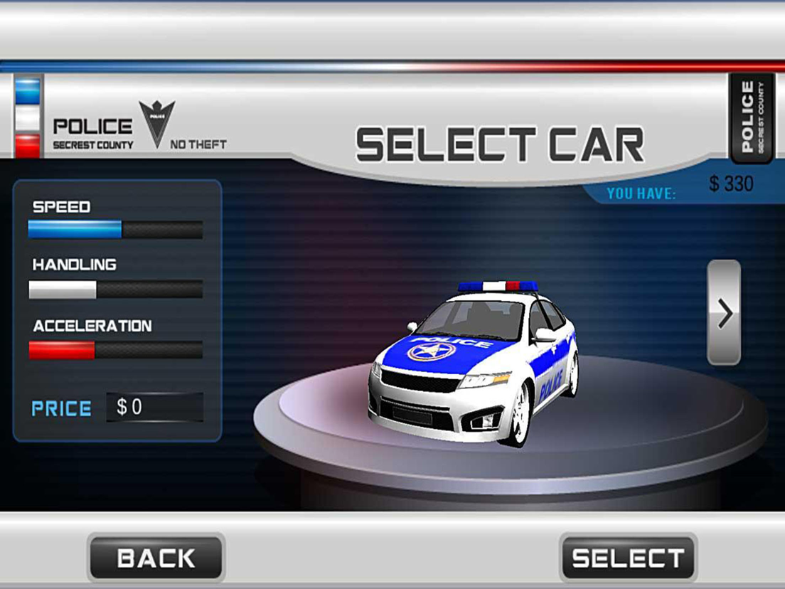 3D politie auto Drijven Simulator Spelletjes - App iPhone, en iPod touch AppWereld