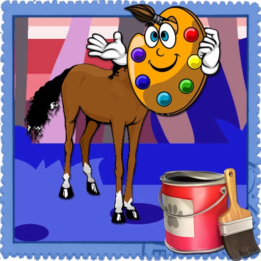 Paint Games Horse Version Icon