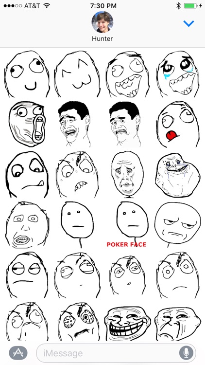 Rage Face Emoji