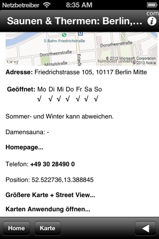 Saunen & Thermen: Berlin, Brandenburg screenshot 4