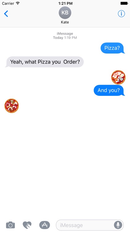 Pizza Sticker