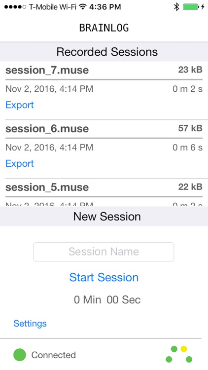 BrainLog: An EEG recorder