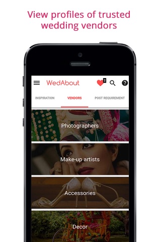 WedAbout Wedding Planning app screenshot 2