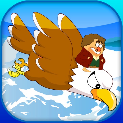 Flying Eagle Flap Fantasy - Epic Obstacle Avoiding Journey iOS App