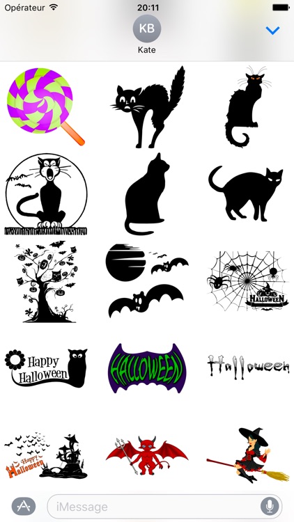 Halloween • 140 stickers for iMessage
