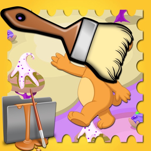 Paint Games Bonnie Bears Version iOS App