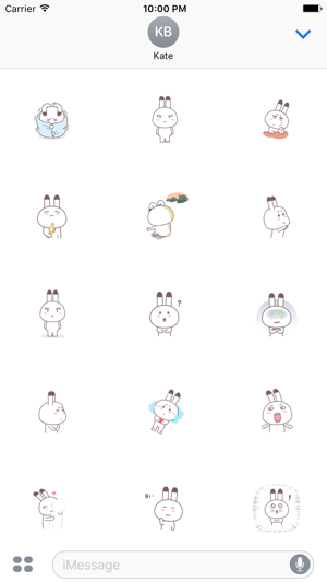 Animated Mola Rabbit stickers pack(圖1)-速報App