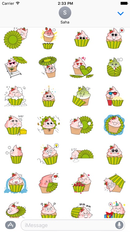 The Cupcake Stickers