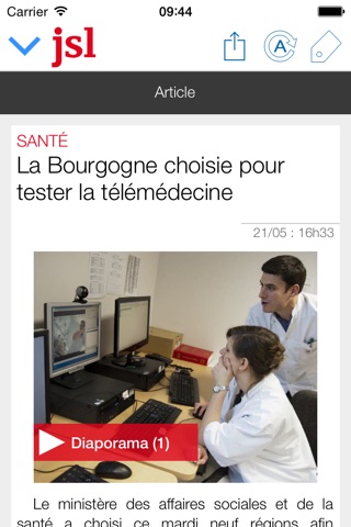 Le Journal de Saône et Loire screenshot 3