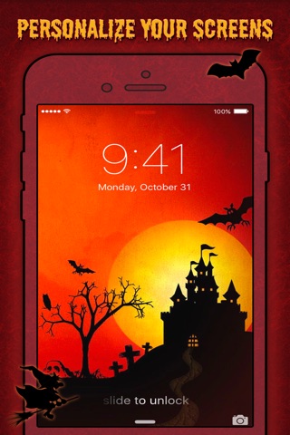 Halloween Wallpapers & Backgrounds HD Free screenshot 3