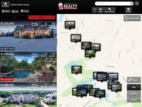 Dallas-Fort Worth Real Estate for iPad screenshot 2