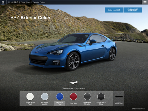 Subaru 2016 BRZ Guided Tour screenshot 3
