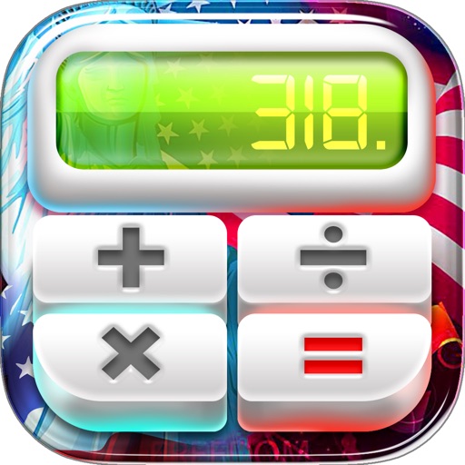 Calculator Custom & Wallpaper Keyboard USA Themes