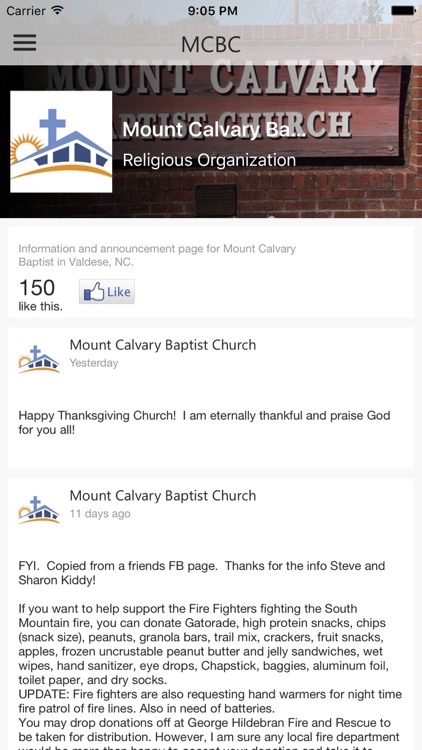 MCBC | Mount Calvary Baptist of Valdese, NC