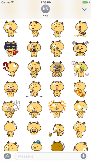 Devil dog animated emojis - Fx Sticker(圖2)-速報App