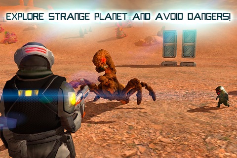 Mars Survival 3D: Cosmic Crash Full screenshot 2