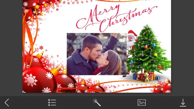 Xmas Special HD Photo Frame - Filter and