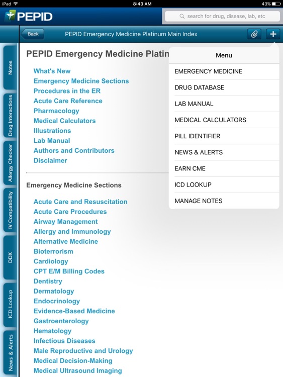 PEPID® for iPad screenshot-3