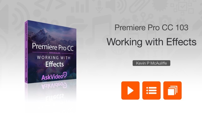 Effects Course For Premiere Pro CC