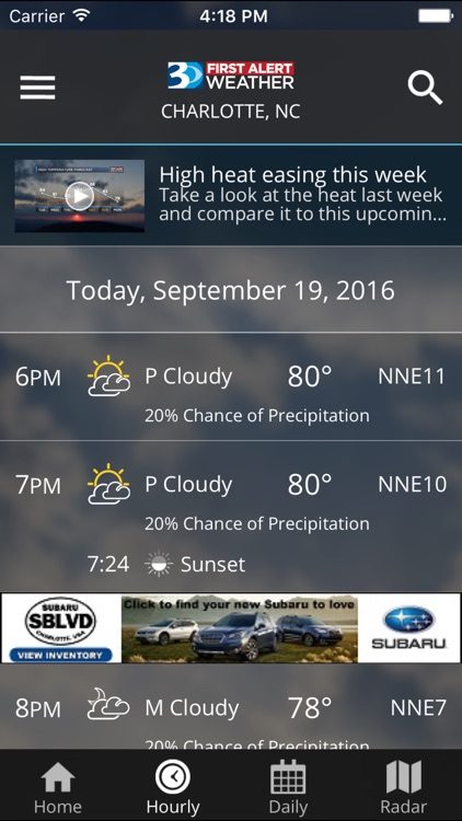 WBTV First Alert Weather screenshot-3