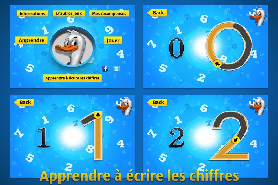 Apprendre à compter et à écrire les chiffres screenshot 2